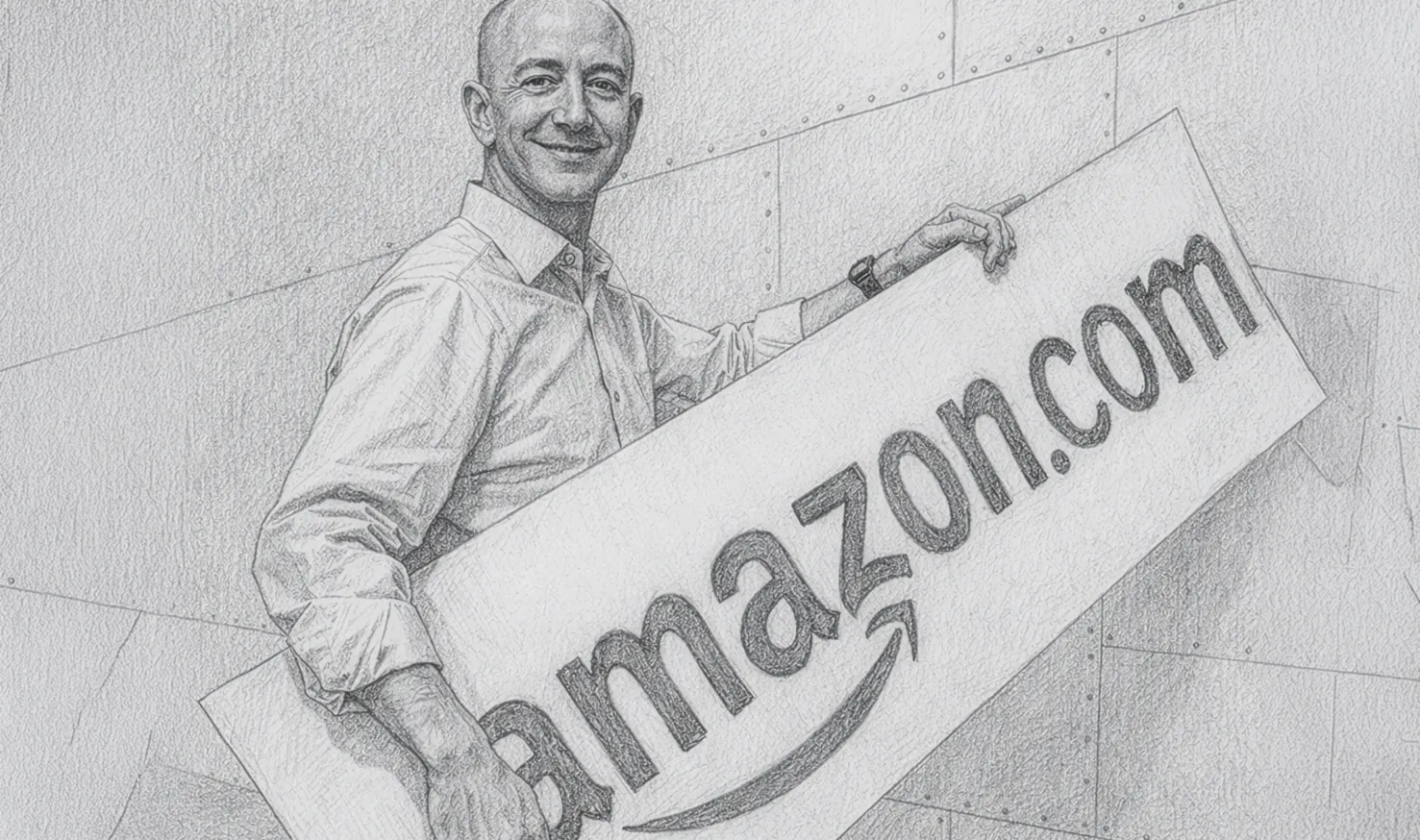 Bezos at Amazon headquarters, 2013