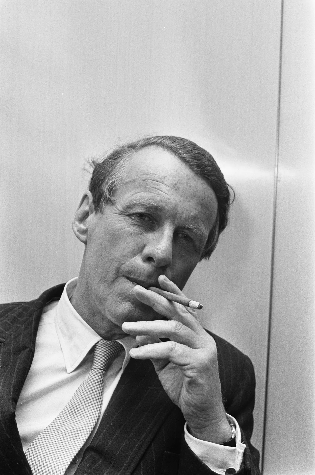 David Ogilvy, the father of modern advertising, 1969